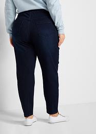 High waist jeans met wijde pijpen, comfortband, bpc bonprix collection