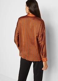 Oversized blouse van satijn, bpc selection