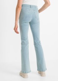 Flared jeans met zichtbare knoopsluiting, RAINBOW