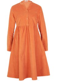 Katoenen corduroy jurk met zakken in A-lijn, knielang, bpc bonprix collection