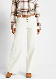 Stretch corduroy broek, wide, John Baner JEANSWEAR