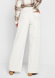 Stretch corduroy broek, wide, John Baner JEANSWEAR