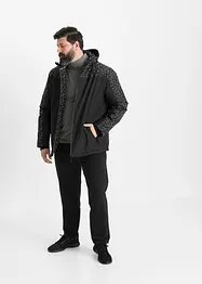 Joggingbroek van biologisch katoen met handige ritszakken, bonprix