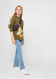 Meisjes hoodie van biologisch katoen, bpc bonprix collection