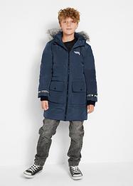 Jongens winterparka met afneembare kraag van imitatiebont, bpc bonprix collection