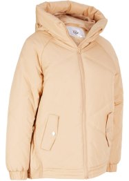 Gewatteerde outdoor jas met een ritssluiting opzij en gerecycled polyester, bpc bonprix collection