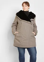 Outdoor parka met teddy fleece, bonprix