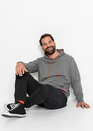 Slim fit stretch instapbroek met cargozakken, straight, bonprix