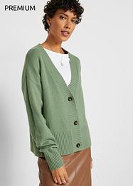 Kort, wollen vest met Good Cashmere Standard®, bpc selection premium