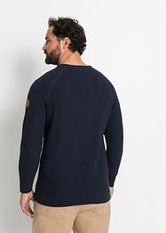 Trui met gerecycled katoen, John Baner JEANSWEAR