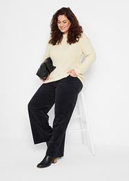 Corduroy broek in Marlene Dietrich stijl, bpc bonprix collection
