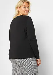 Hooggesloten longsleeve (set van 2), bonprix