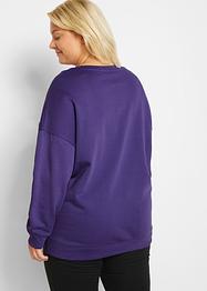 Oversized sweater met split, bpc bonprix collection