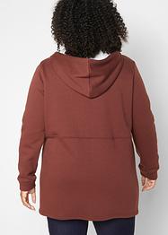 Lang sweatvest met capuchon, John Baner JEANSWEAR