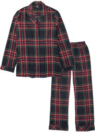 Geweven pyjama van flanel (2-dlg. set), bpc bonprix collection