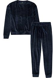 Fluwelen huispak (2-dlg. set), bpc bonprix collection