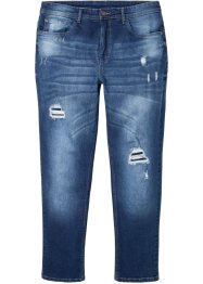 Loose fit stretch jeans, straight, RAINBOW