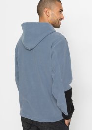 Fleece hoodie, loose fit, RAINBOW