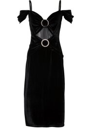 Carmen jurk met siergesp, BODYFLIRT boutique