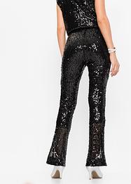 Broek met pailletten, BODYFLIRT boutique