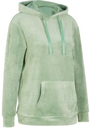 Fluwelen hoodie, bpc bonprix collection