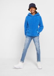 Meisjes teddy fleece hoodie, bpc bonprix collection