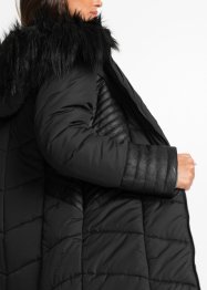 Lange gewatteerde jas van gerecycled polyester, BODYFLIRT