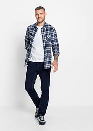 Flanellen overhemd met lange mouwen, John Baner JEANSWEAR