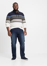 Loose fit stretch jeans, straight, John Baner JEANSWEAR