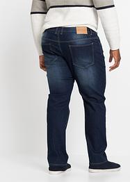 Loose fit stretch jeans, straight, John Baner JEANSWEAR