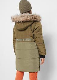Meisjes parka in twee kleuren, bpc bonprix collection