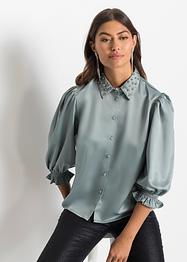 Blouse met applicatie, BODYFLIRT
