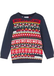 Gebreide trui voor kids met een Noors patroon, bpc bonprix collection