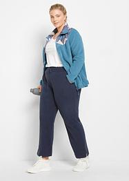 Fleece broek, straight, bpc bonprix collection