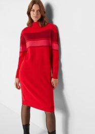 Mode Jurken Gebreide jurken Zara Gebreide jurk rood casual uitstraling 