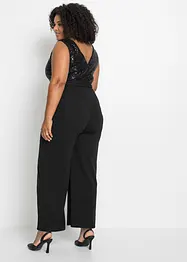 Jumpsuit met pailletten, bonprix