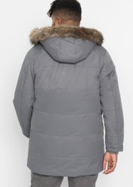 Lange, gewatteerde winterjas met gerecycled polyester, bpc bonprix collection