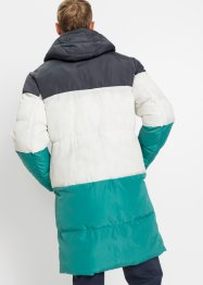 Lange, gewatteerde jas van gerecycled polyester, RAINBOW