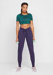 Yoga sportbroek met biologisch katoen, bpc bonprix collection