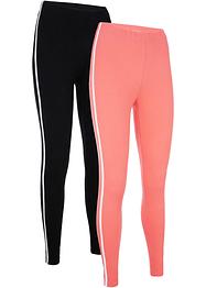 Sportlegging met biologisch katoen (set van 2), cropped, bpc bonprix collection