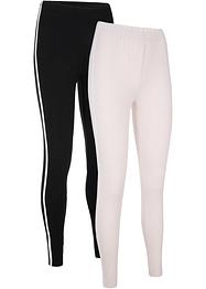 Sportlegging met biologisch katoen (set van 2), cropped, bpc bonprix collection