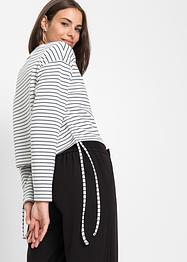 Sweater met rijgkoordjes, BODYFLIRT