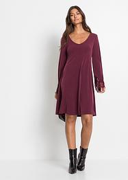 Jurk met kant en gerecycled polyester, BODYFLIRT