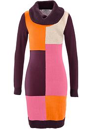 Knielange, gebreide jurk, lange mouw, bpc bonprix collection