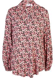 Gedessineerde viscose tuniek met polokraag, bpc bonprix collection