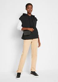 Mouwloze hoodie met gerecycled polyester, oversized, bpc bonprix collection