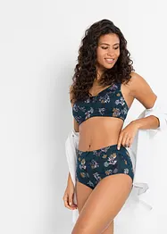 Tailleslip met biologisch katoen (set van 4), bonprix