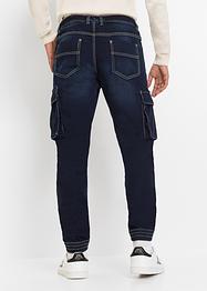 Slim fit cargo instapjeans, straight, RAINBOW