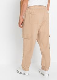 Joggingbroek met cargozakken, loose fit, RAINBOW