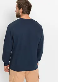 Sweater van biologisch katoen (set van 2), bonprix